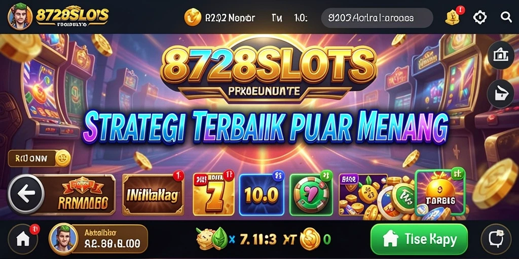 Tangkapan layar gameplay 8728SLOTS yang penuh strategi.
