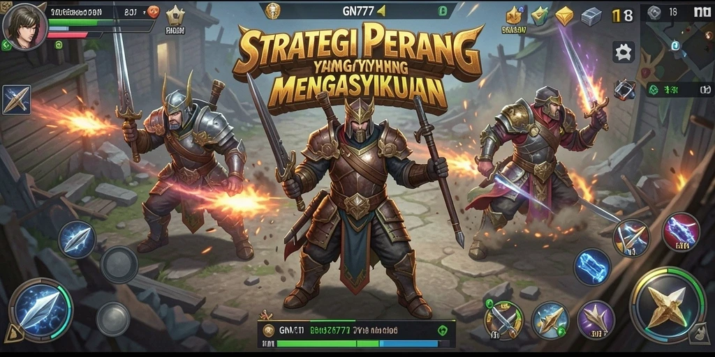 Tampilan gameplay GN777 yang menegangkan dan strategis.