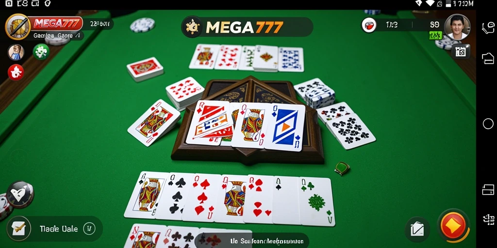 Tampilan gameplay MEGA777 yang menarik dan interaktif.