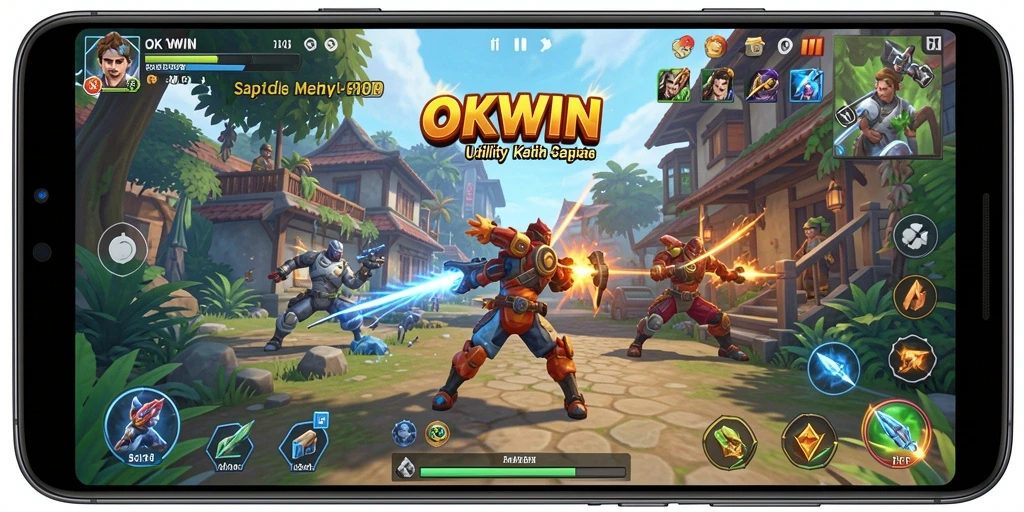 Screenshot utama OKWIN menampilkan antarmuka aplikasi Utility yang intuitif dan informatif.