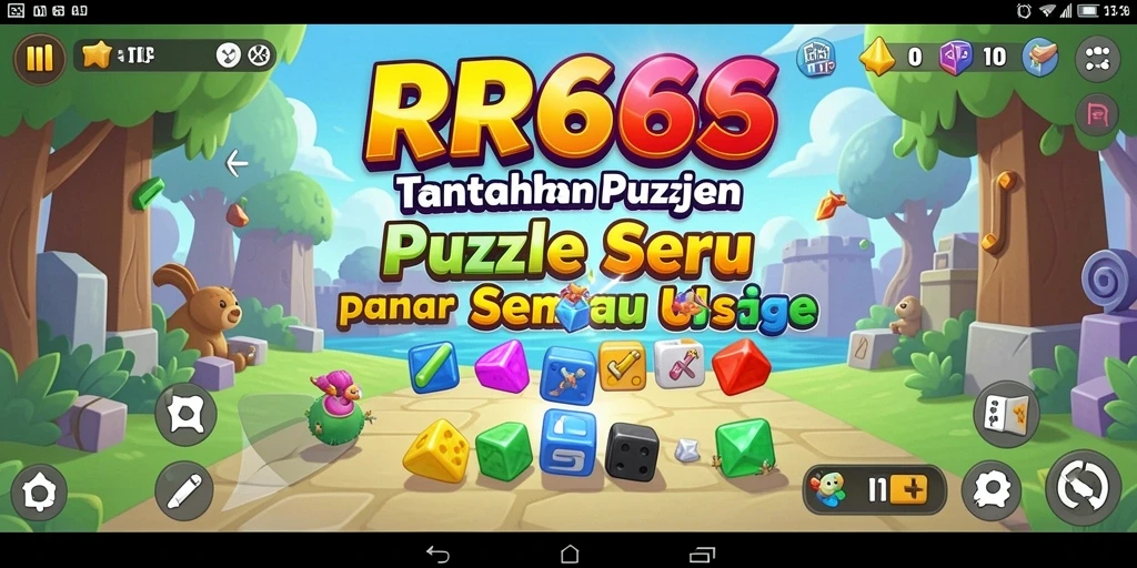 Tampilan gameplay RR666 yang menantang dan menarik.
