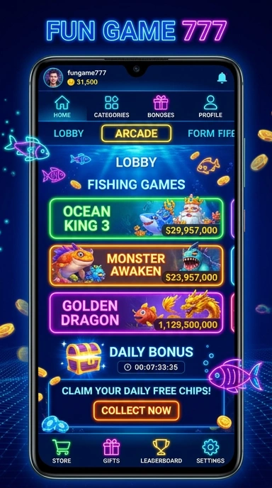 Fitur unggulan dalam aplikasi fungame777.